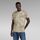 Abbigliamento Uomo T-shirt & Polo G-Star Raw D23720 C334 LIME CAMO-G154 ELEPHANT CAMO Beige