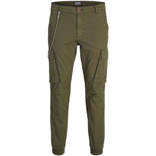 Abbigliamento Uomo Pantaloni Jack & Jones 12231346 MARCO LORENZO-FOREST NIGHY Blu