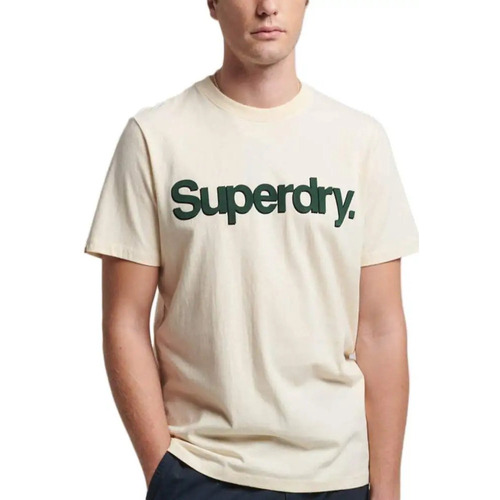 Abbigliamento Uomo T-shirt maniche corte Superdry Classique Bianco