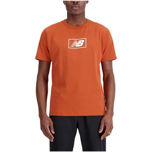 Abbigliamento Uomo T-shirt maniche corte New Balance  Arancio