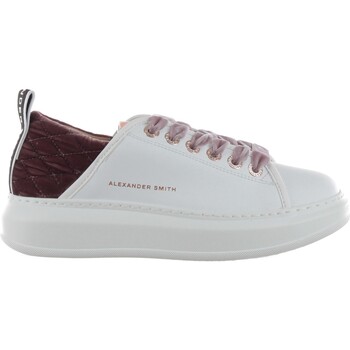 Scarpe Donna Sneakers Alexander Smith 137648 Bianco - Rosa