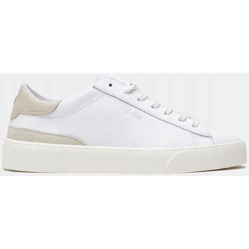 Scarpe Uomo Sneakers Date M391-SO-CA-HB SONICA CALF-WHITE/BEOGE Bianco