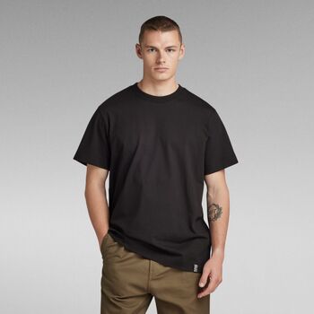 Abbigliamento Uomo T-shirt & Polo G-Star Raw D23471 C784 ESSENTIAL LOOSE-6484 BLACK Nero