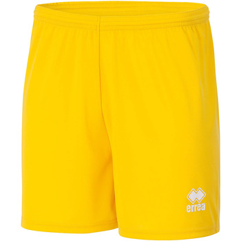 Abbigliamento Bambino Shorts / Bermuda Errea Pantaloni Corti  New Skin Panta Jr Giallo Giallo