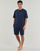 Abbigliamento Uomo T-shirt maniche corte Calvin Klein Jeans S/S CREW NECK Marine