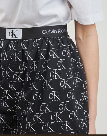 Calvin Klein Jeans S/S SHORT SET Nero / Bianco
