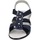 Scarpe Donna Sandali Confort EZ329 Blu