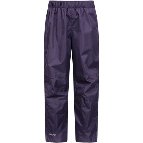 Abbigliamento Unisex bambino Pantaloni Mountain Warehouse Spray II Viola