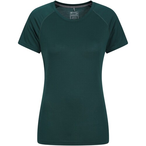 Abbigliamento Donna T-shirts a maniche lunghe Mountain Warehouse MW1450 Verde