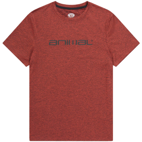 Abbigliamento Uomo T-shirts a maniche lunghe Animal Latero Rosso