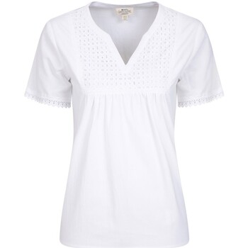Abbigliamento Donna T-shirts a maniche lunghe Mountain Warehouse Paris Bianco