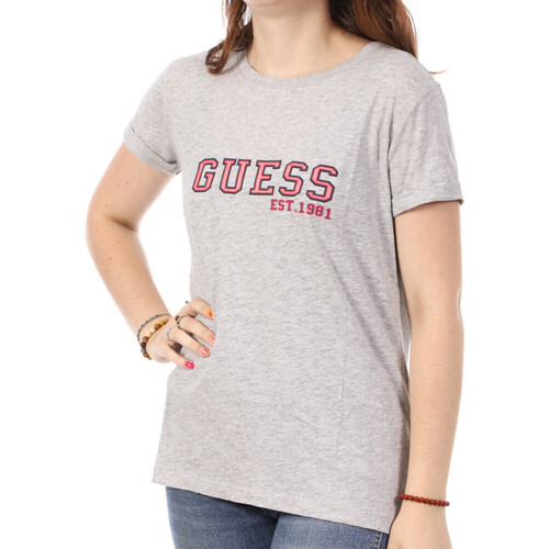 Abbigliamento Donna T-shirt & Polo Guess G-W3YI35K8G01 Grigio