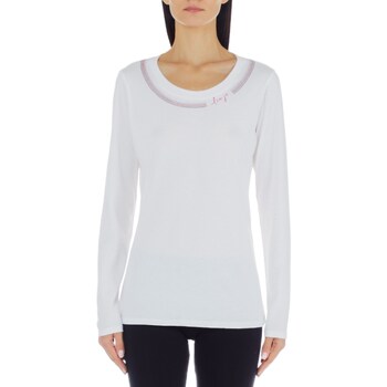 Abbigliamento Donna T-shirt maniche corte Liu Jo TF3087J6040 Bianco