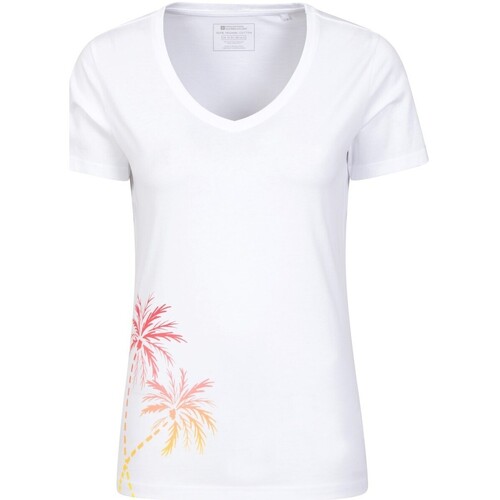 Abbigliamento Donna T-shirt & Polo Mountain Warehouse MW1712 Bianco