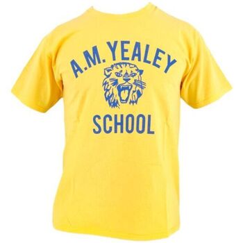 Abbigliamento Uomo T-shirt maniche corte Wild Donkey T-shirt Yealey Uomo Yellow Giallo