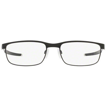 Orologi & Gioielli Uomo Occhiali da sole Oakley OX3222 STEEL PLATE Occhiali Vista, Nero, 52 mm Nero