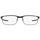 Orologi & Gioielli Uomo Occhiali da sole Oakley OX3222 STEEL PLATE Occhiali Vista, Nero, 52 mm Nero