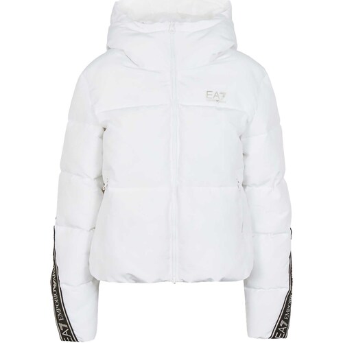 Abbigliamento Donna Giacche Emporio Armani EA7 Bomber Jacket Bianco