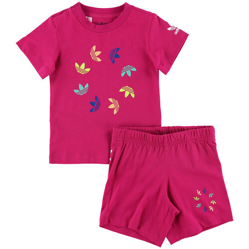 Abbigliamento Bambina Tuta adidas Originals HE6852 Rosa