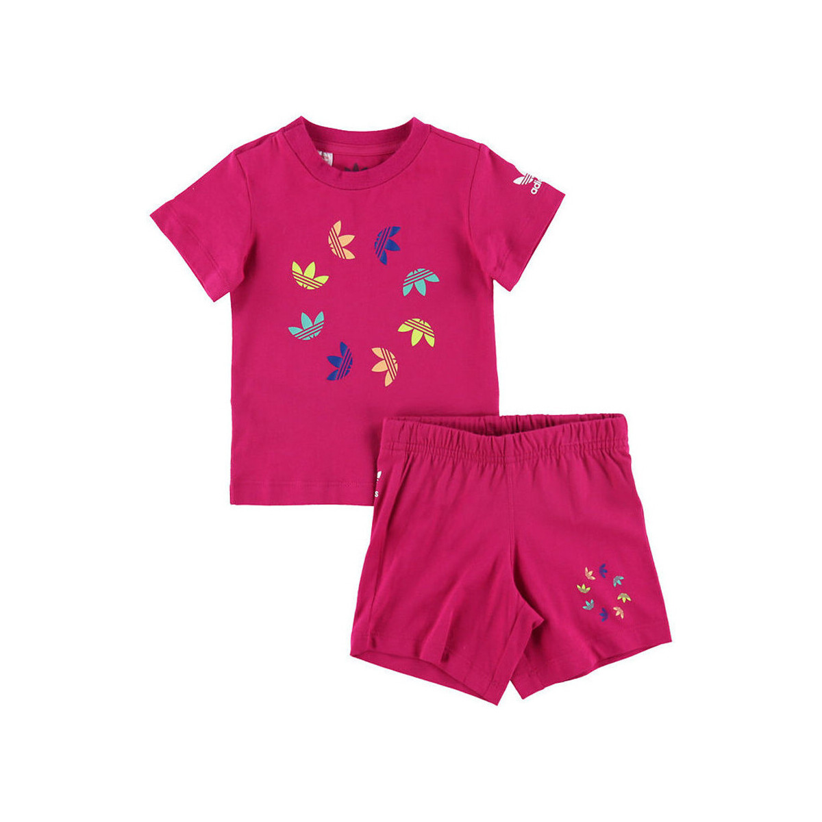 Abbigliamento Bambina Tuta adidas Originals HE6852 Rosa