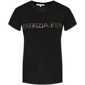 Abbigliamento Donna T-shirt & Polo Patrizia Pepe T-Shirt e Polo Donna  CM1419 J013 K103 Nero Nero