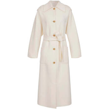 Abbigliamento Donna Cappotti Elisabetta Franchi Cappotto Donna  CP45D36E2 193 Bianco Bianco