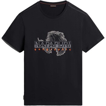 Abbigliamento Uomo T-shirt & Polo Napapijri S-Iceberg Nero