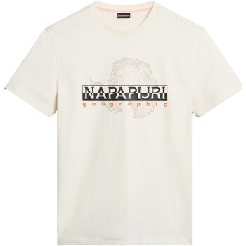 Abbigliamento Uomo T-shirt & Polo Napapijri S-Iceberg Bianco