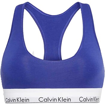 Abbigliamento Donna Reggiseno sportivo Calvin Klein Jeans Unlined Bralette Blu