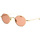 Orologi & Gioielli Occhiali da sole Eyepetizer Occhiali da Sole  Woody C.4-47 Oro