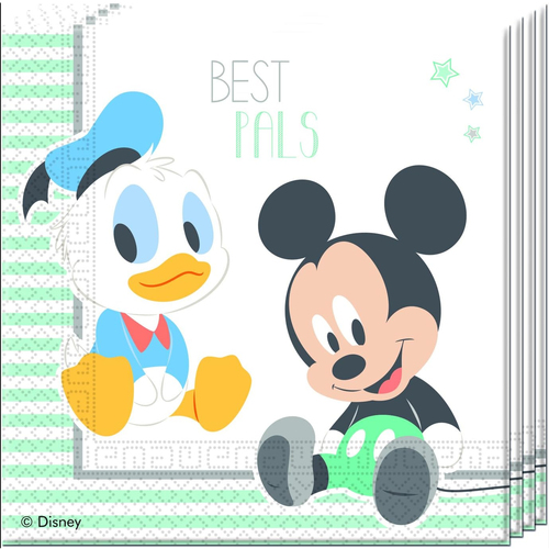 Casa Tovaglia Mickey Mouse And Friends SG25761 Bianco