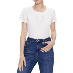 Abbigliamento Donna T-shirt & Polo Liu Jo T shirt E24LJ32 Bianco
