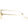 Orologi & Gioielli Occhiali da sole Eyepetizer Occhiali da Sole  Jondal C.4-42F Oro