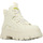 Scarpe Donna Sneakers Buffalo Aspha Nc Mid Laceup Bianco