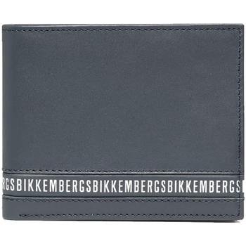 Portafogli Bikkembergs - Portafoglio piccolo con logo frontale - E4