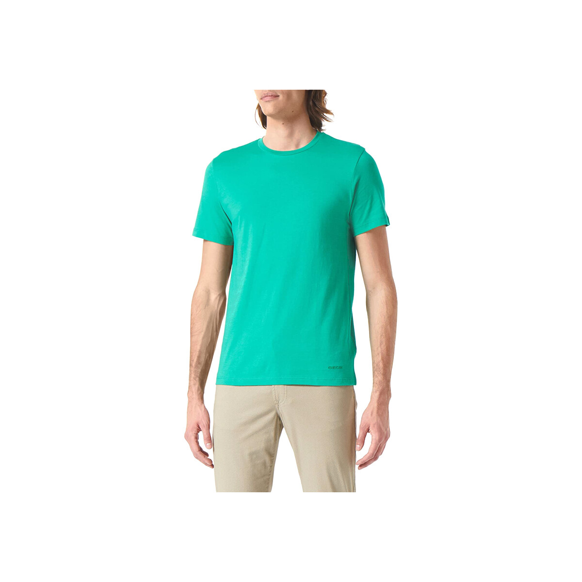 Abbigliamento Uomo T-shirt & Polo Geox M3510GT2870F3255 Blu