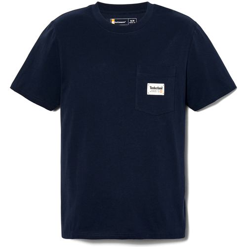 Abbigliamento Uomo T-shirt & Polo Timberland TB0A66DS4331 Blu