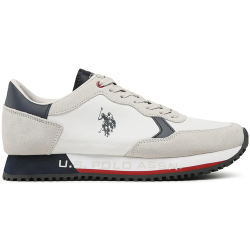 Scarpe Uomo Sneakers Ralph Lauren CLEEF001A-WHI-DBL09 Bianco