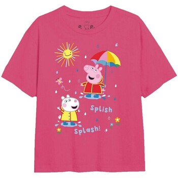 Abbigliamento Bambina T-shirts a maniche lunghe Dessins Animés  Multicolore