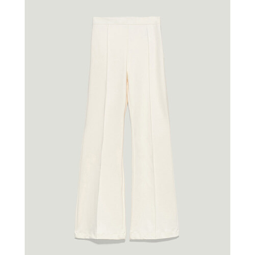 Abbigliamento Donna Pantaloni Hinnominate Pantalone flare HNW1223 Bianco