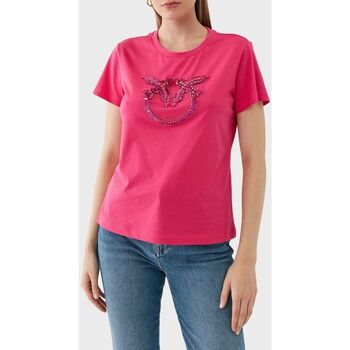 Abbigliamento Donna T-shirt & Polo Pinko QUENTIN 100535 A15D-N17 Rosa