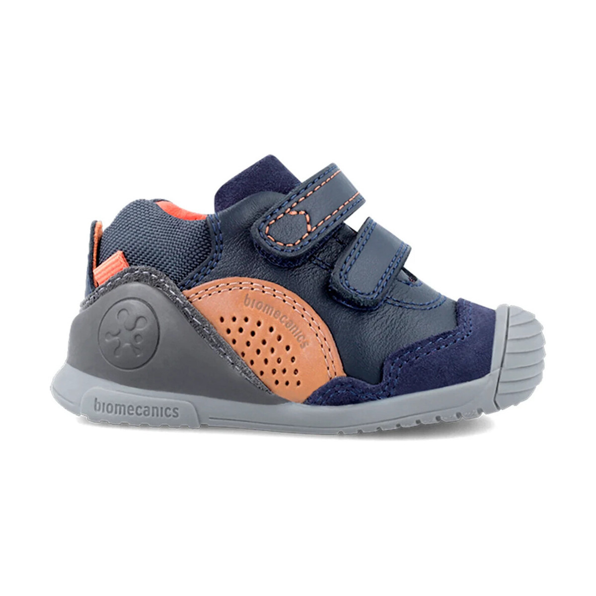 Scarpe Bambino Sneakers basse Biomecanics STIVALE DOPPIA STRISCIA  231125-A Blu