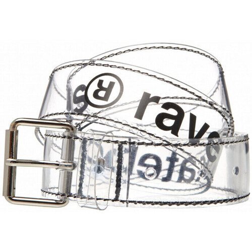 Accessori Uomo Cinture Rave Core logo belt Bianco