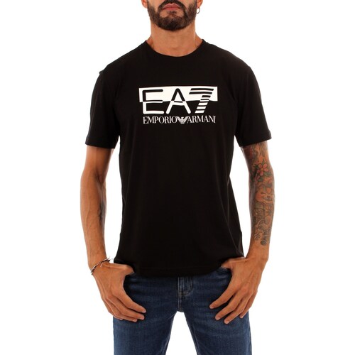 Abbigliamento Uomo T-shirt maniche corte Emporio Armani EA7 6RPT81 Nero