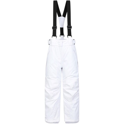 Abbigliamento Unisex bambino Pantaloni Mountain Warehouse Falcon Extreme Bianco