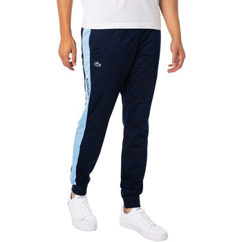 Abbigliamento Uomo Pantaloni da tuta Lacoste Joggers da tennis Ripstop Blu
