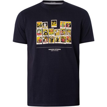 Abbigliamento Uomo T-shirt maniche corte Weekend Offender T-shirt grafica Polaroid Blu