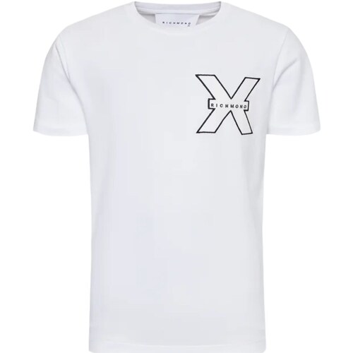 Abbigliamento Uomo T-shirt maniche corte John Richmond UMA23010TS Bianco