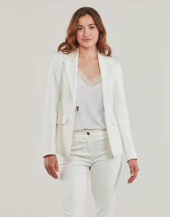 Abbigliamento Donna Giacche / Blazer Morgan VIAZA Bianco