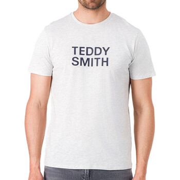 Abbigliamento Uomo T-shirt & Polo Teddy Smith 11014744D Bianco